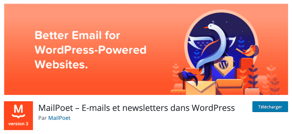 Plugin de newsletter Mailpoet3 Wpformation29