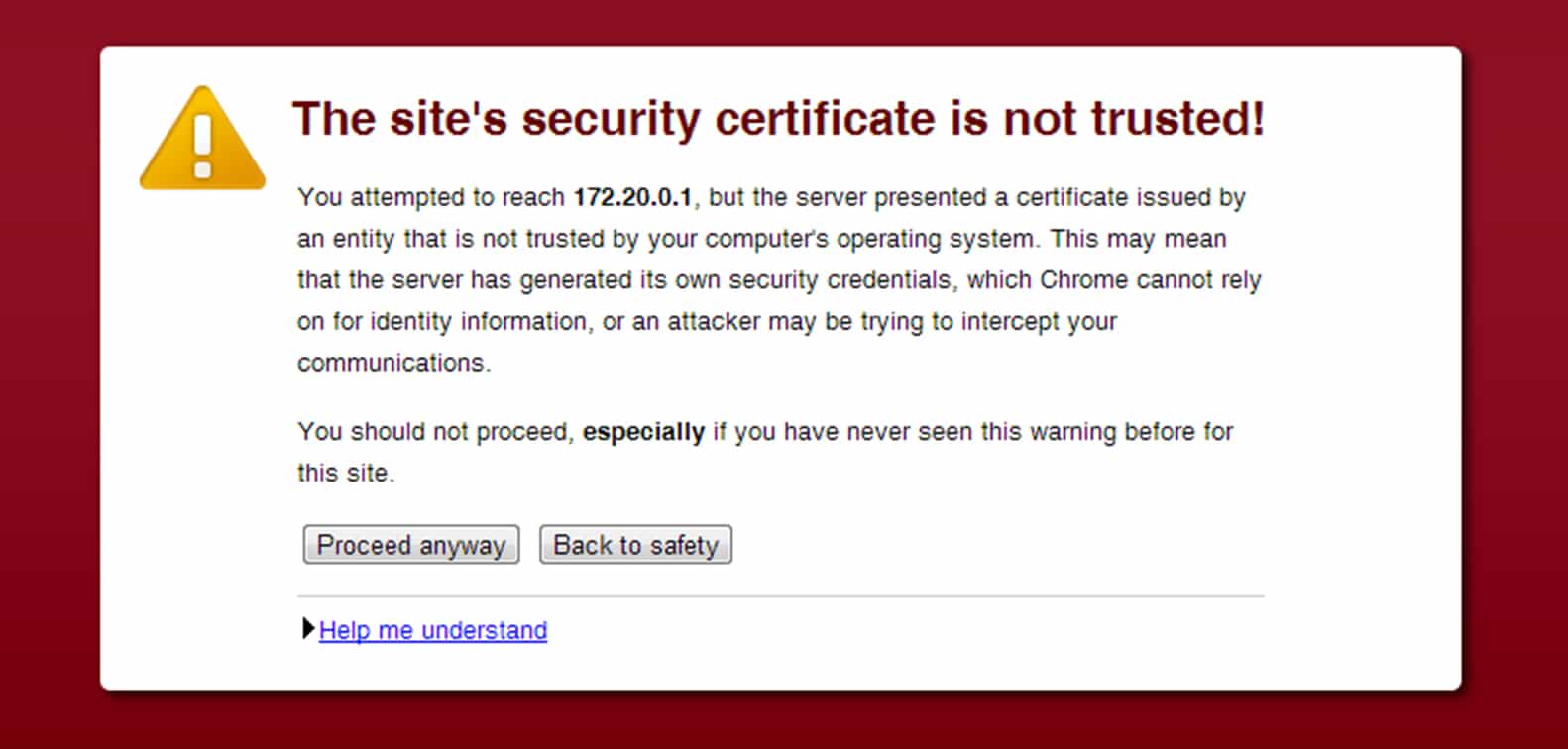 Les navigateurs et les certificats de sécurité