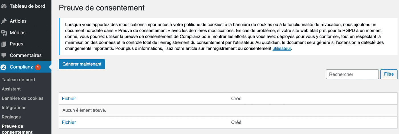 Preuve De Consentement