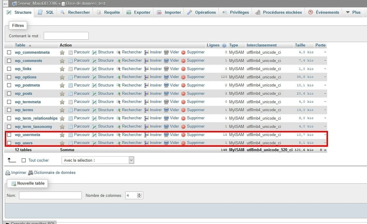 Familiarisez-vous avec la base de données WordPress Familiarisez-vous avec la base de données WordPress