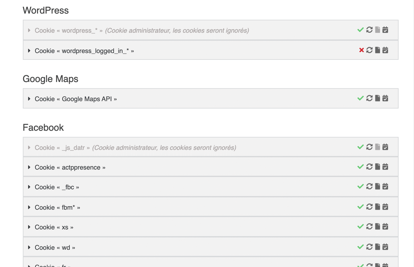 Cookies Utilisés Social Media
