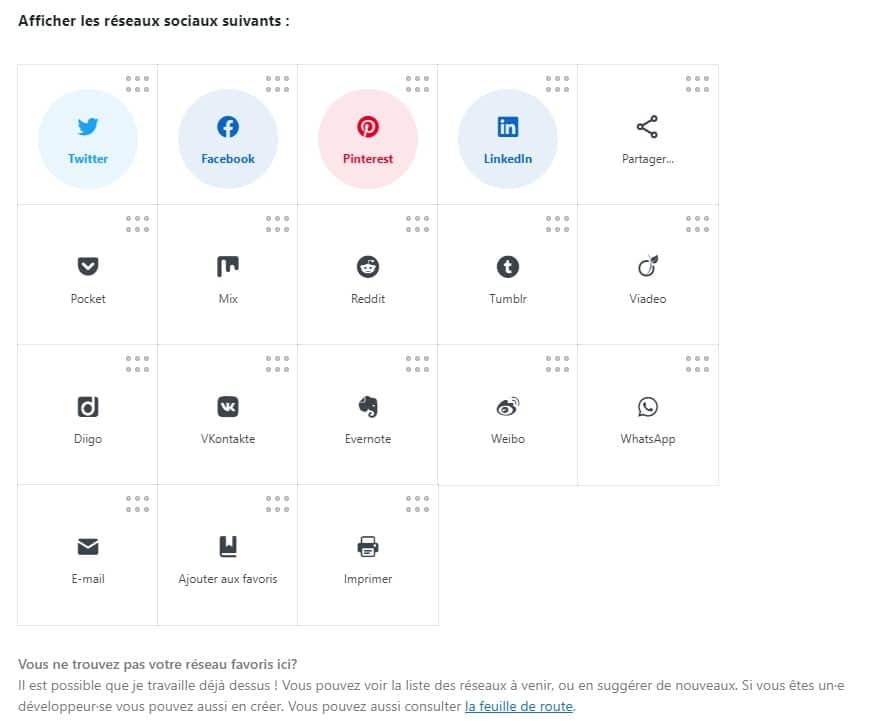 afficher les reseaux nobs