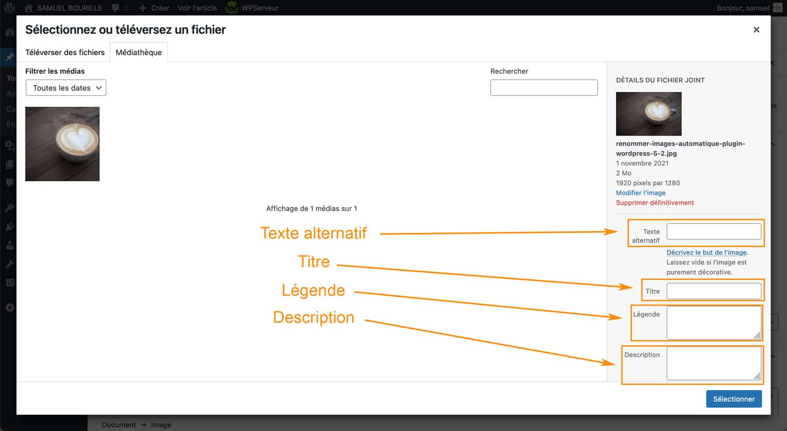 renommer images automatique plugin wordpress 21