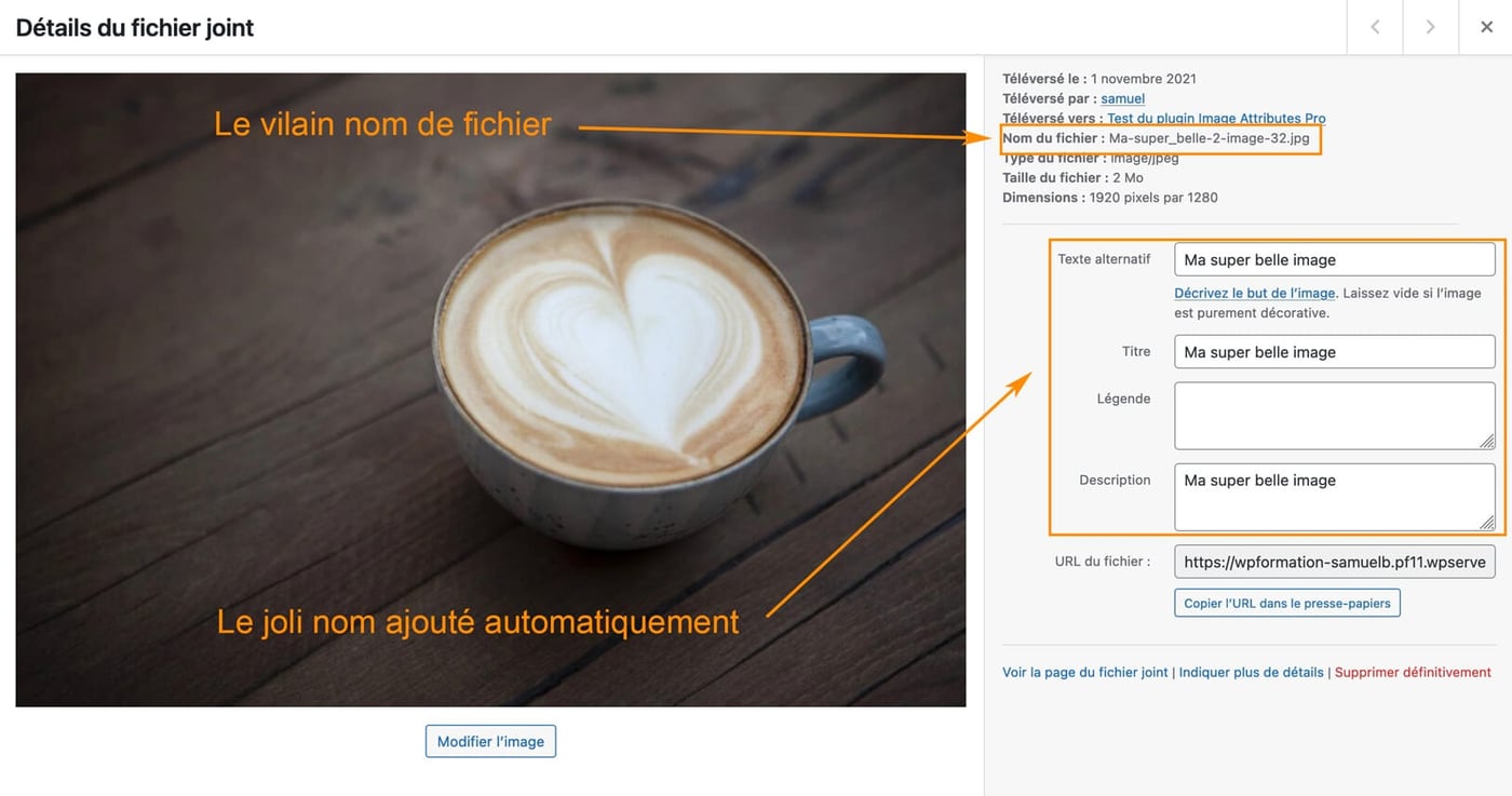 renommer images automatique plugin wordpress 23