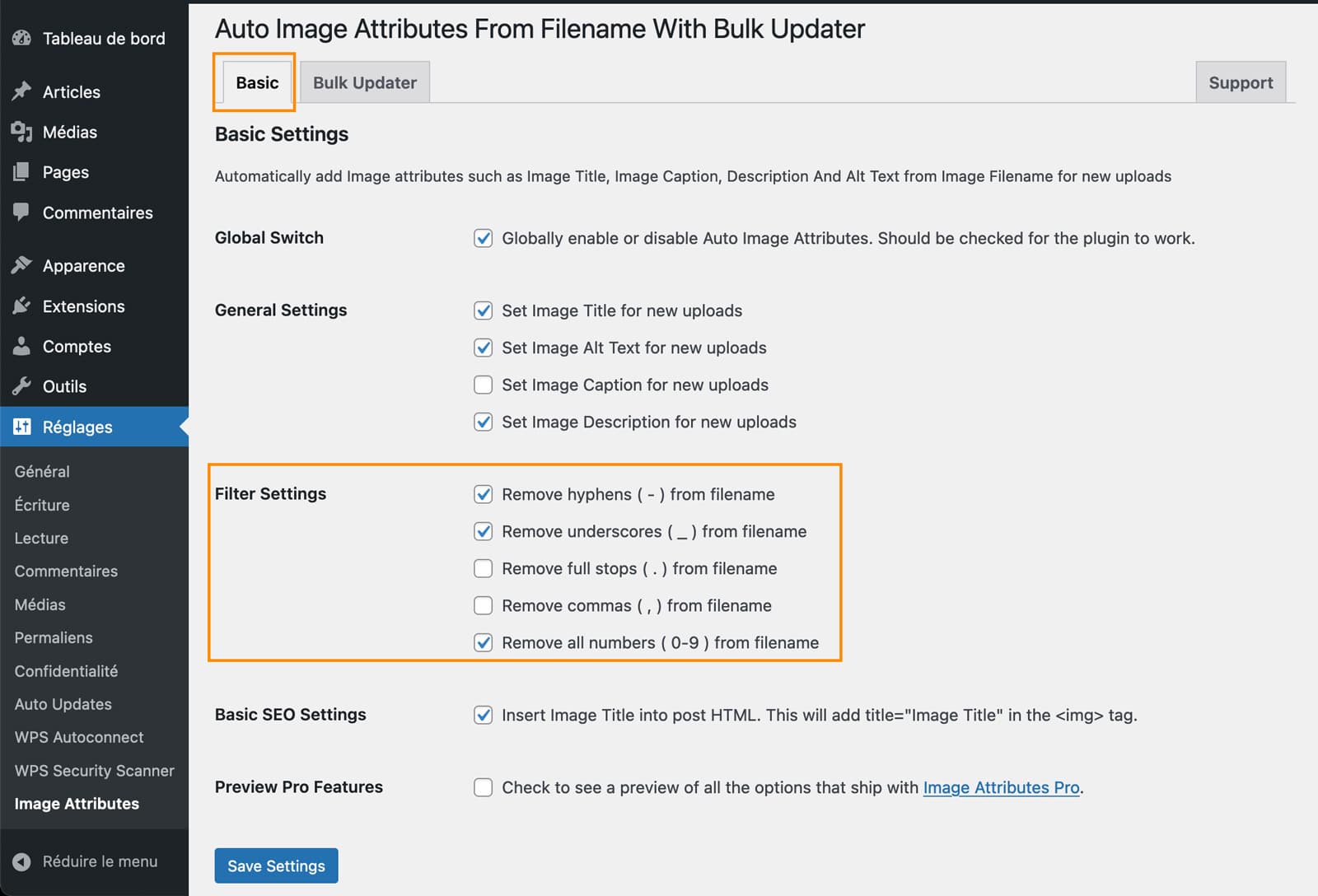 renommer images automatique plugin wordpress 26