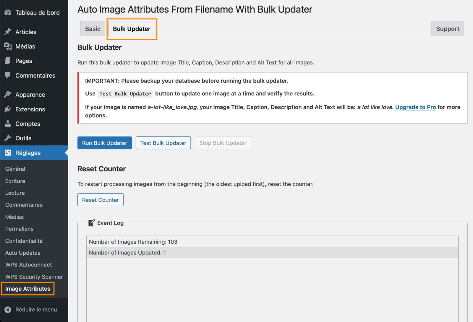 renommer images automatique plugin wordpress 28