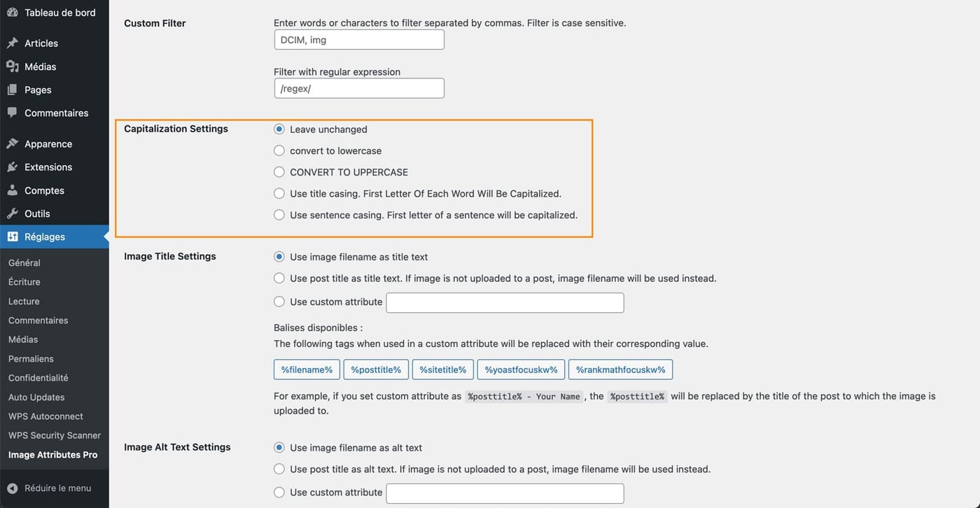 renommer images automatique plugin wordpress 36
