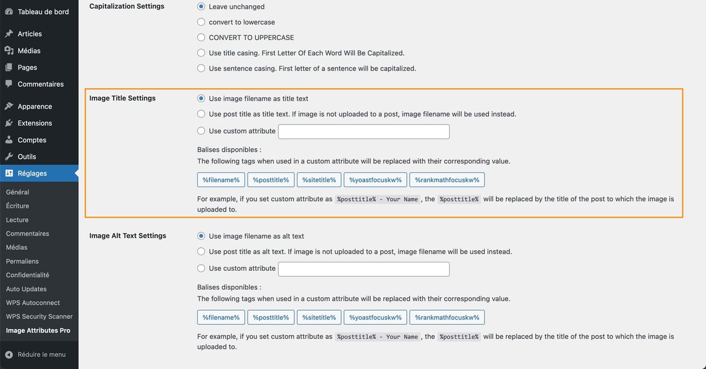 renommer images automatique plugin wordpress 37