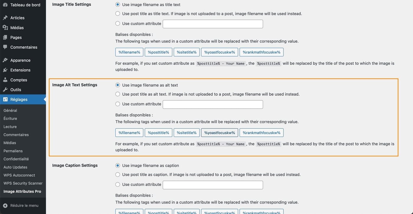 renommer images automatique plugin wordpress 38