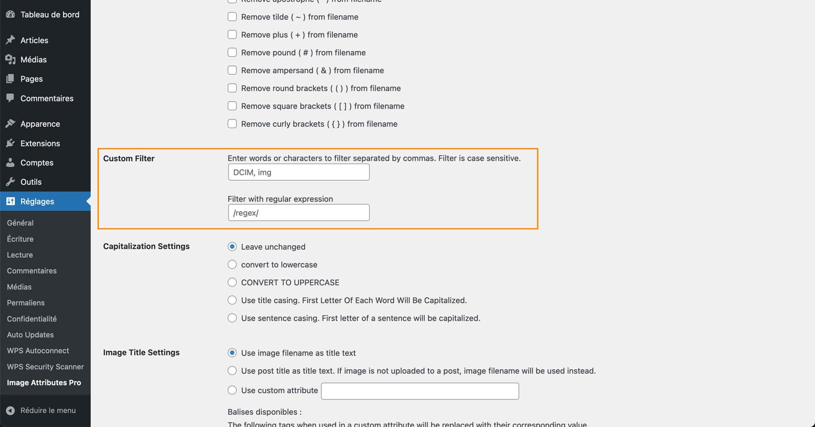 renommer images automatique plugin wordpress 47
