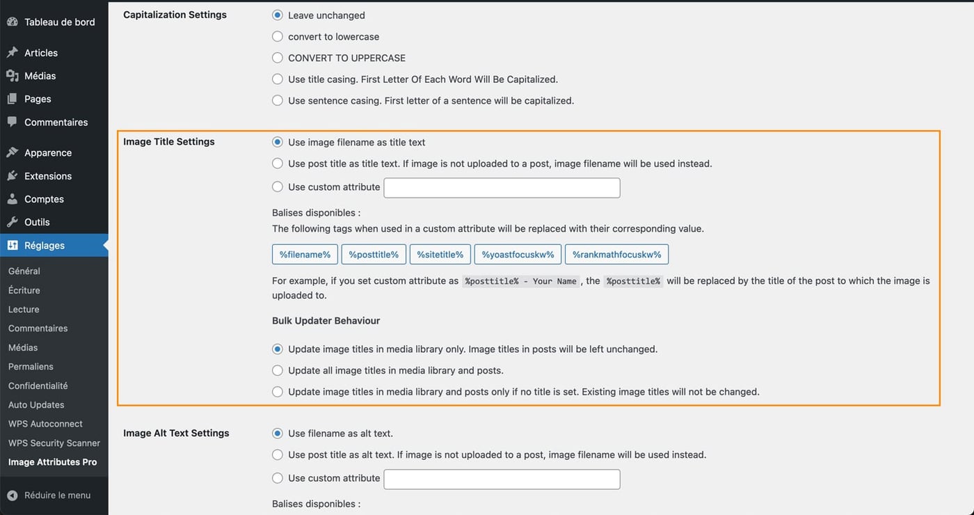 renommer images automatique plugin wordpress 49