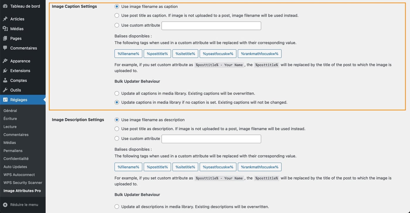 renommer images automatique plugin wordpress 51