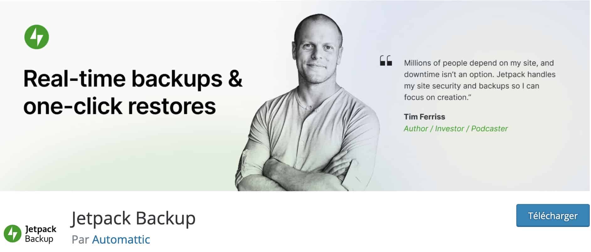 Nouveaux plugins Jetpack