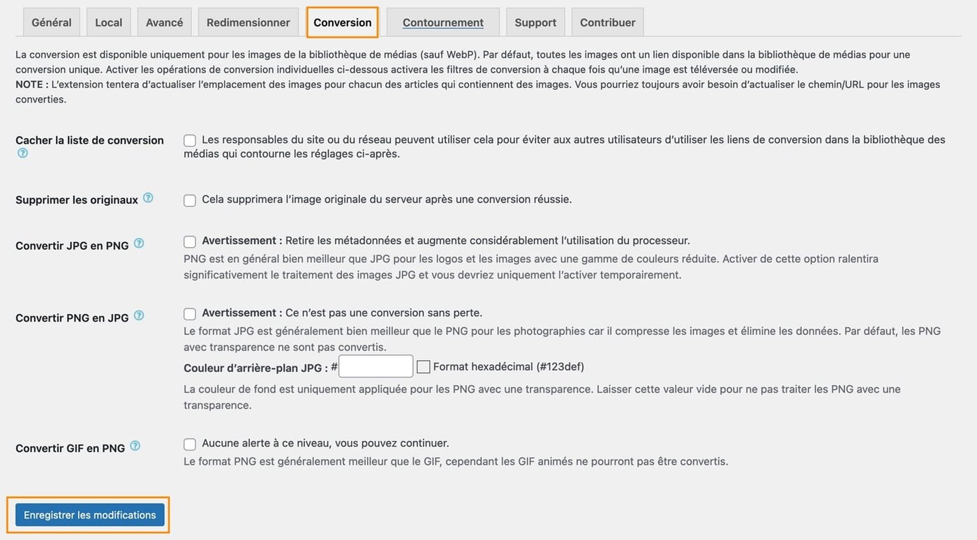 Tutoriel pour utiliser le plugin EWWW imagine optimizer pour WordPress