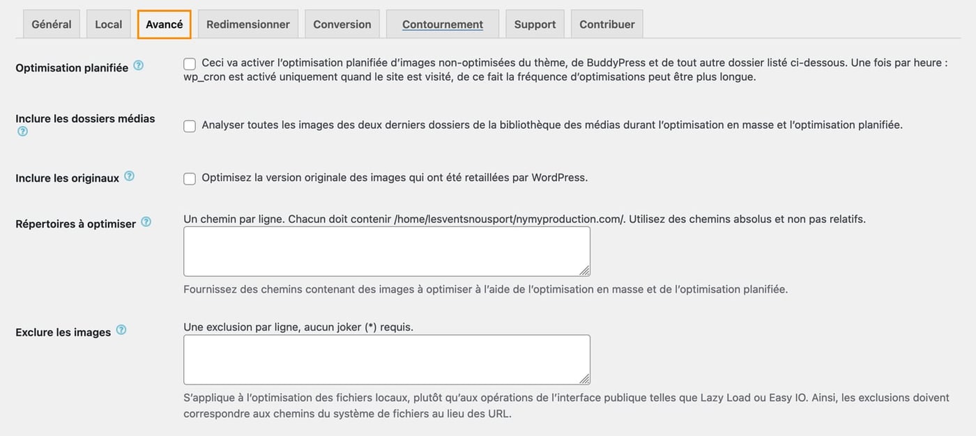 Tutoriel pour utiliser le plugin EWWW imagine optimizer pour WordPress