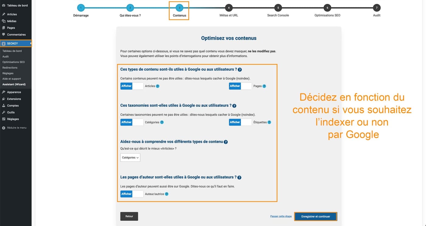 Tutoriel pour utiliser le plugin Seo Key pour le référencement WordPress