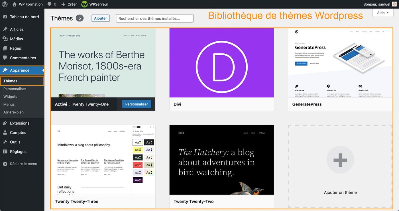 Comment supprimer un thème WordPress facilement