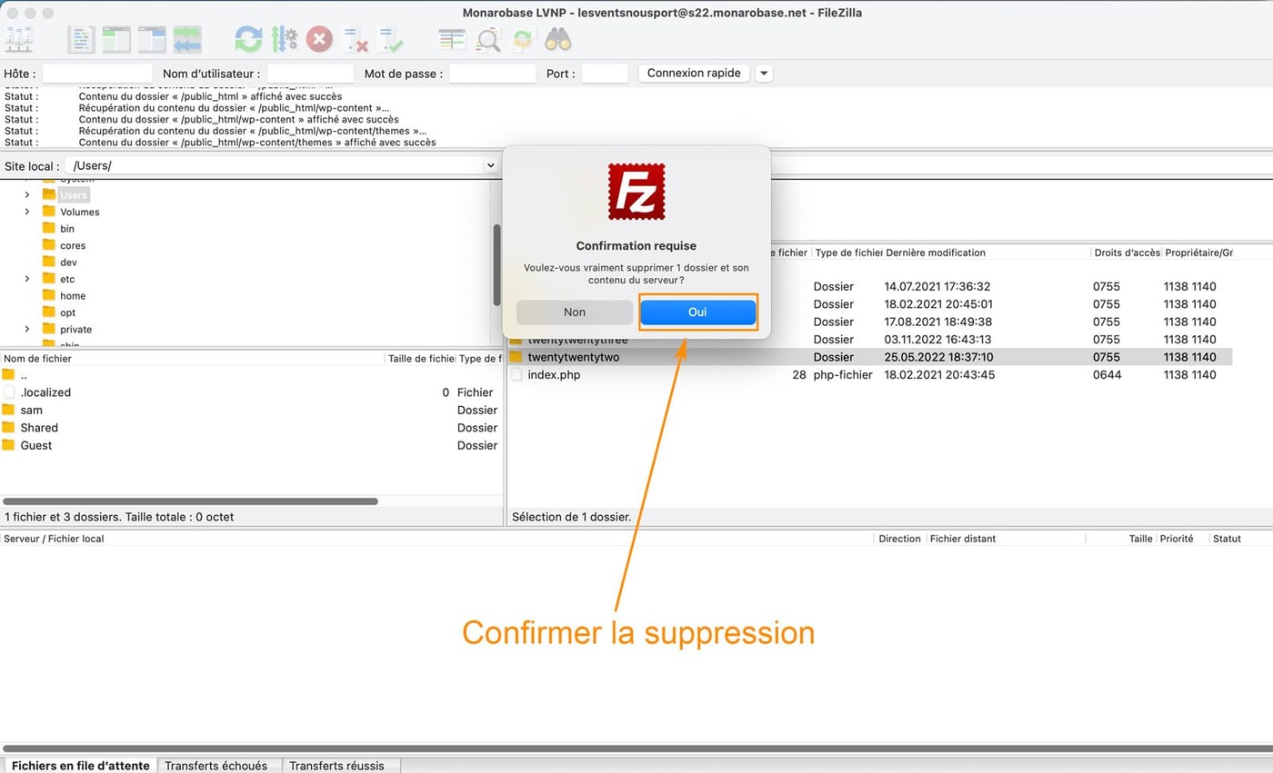 Comment supprimer un thème WordPress facilement