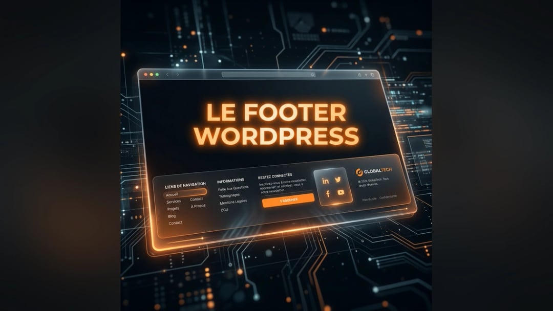 Le Footer WordPress mode d'emploi