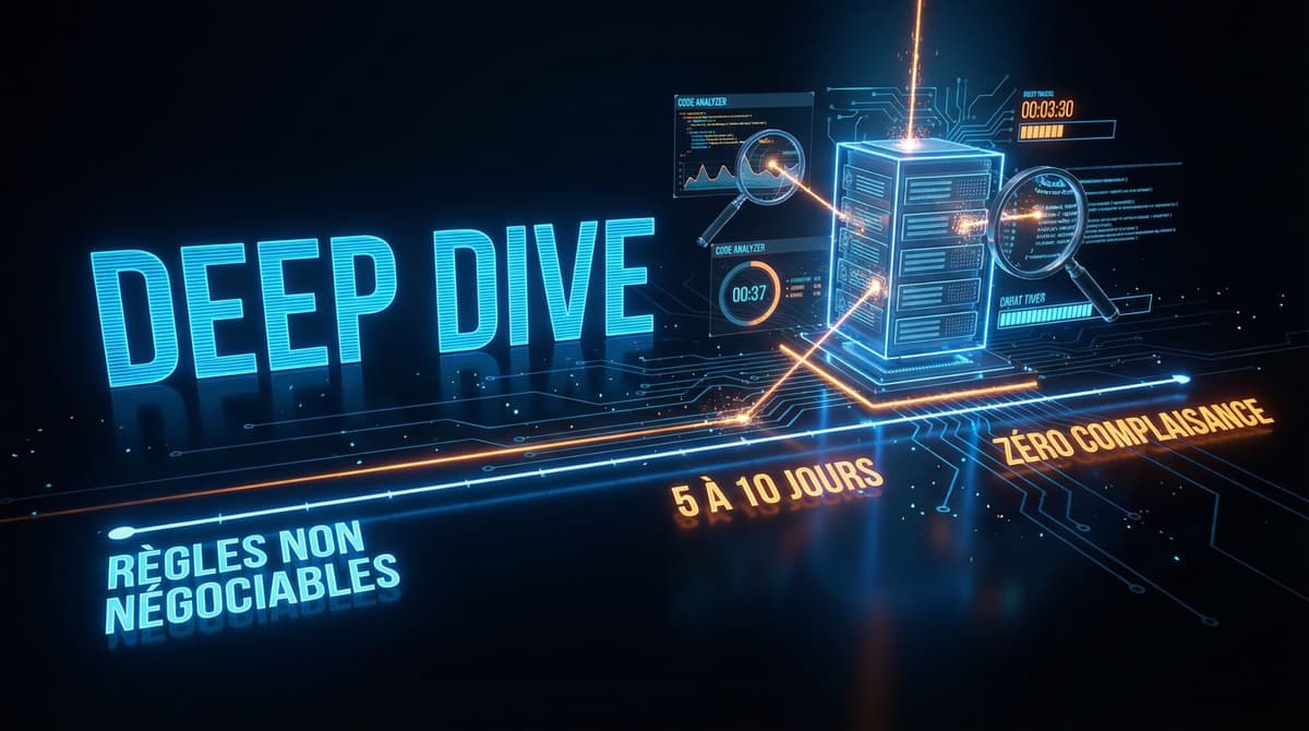 Deep Dive : analyse technique 5 à 10 jours