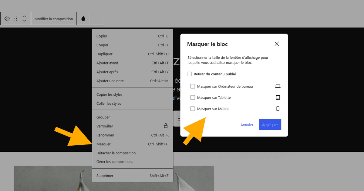 WordPress 7.0 ajoute des contrôles de visibilité par viewport sur chaque bloc