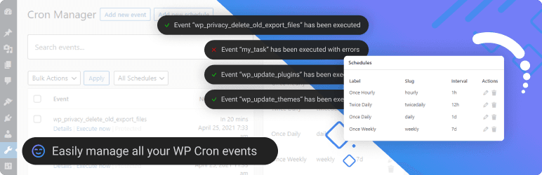 Advanced Cron Manager - plugin WordPress debug cron