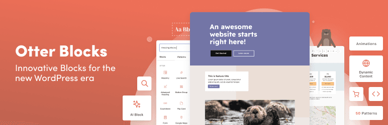 Otter Blocks - Gutenberg Blocks et Page Builder par Themeisle