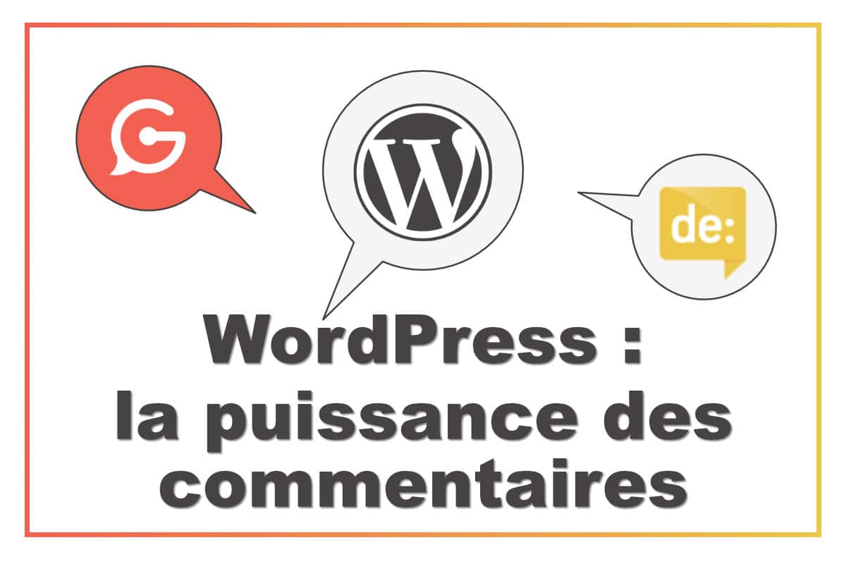 commentaires WordPress