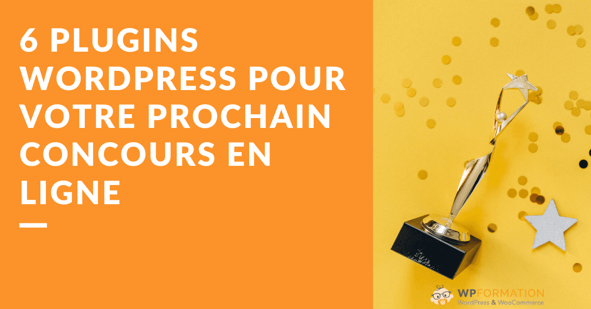 _6 plugins WordPress pour votre prochain concours en ligne