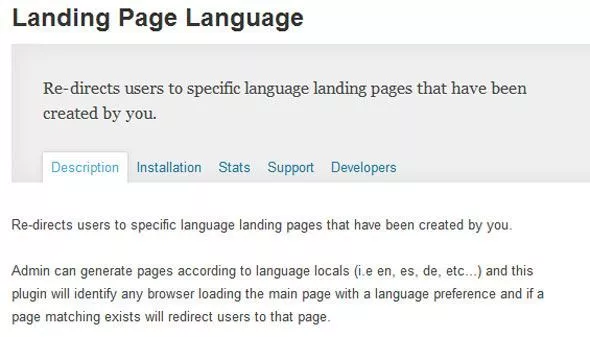 landing-page-langage
