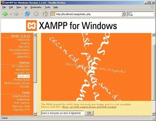 Installer Xampp en local