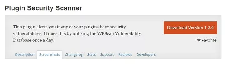 plugin security scanner