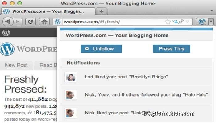 Wordpress.com Extension