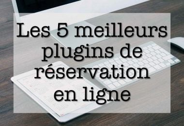 cinq plugins reservation en ligne