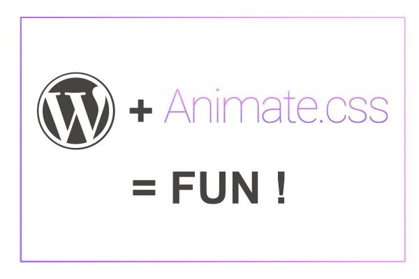 Image à la une - Animate css