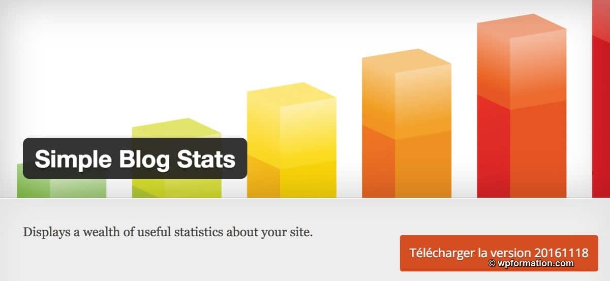 Plugin WordPress - Simple Blog Stats