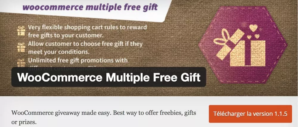 Plugin Multiple Gifts Woocommerce
