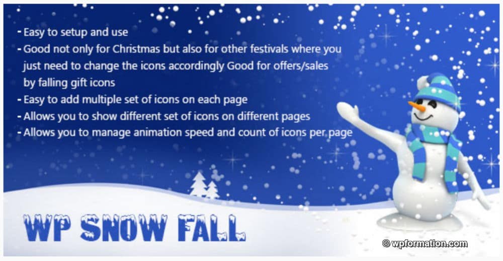 Plugin WP Snow Fall