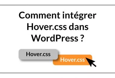 Hover CSS et WordPress