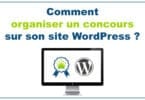 Organiser un concours sous WordPress