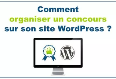 Organiser un concours sous WordPress