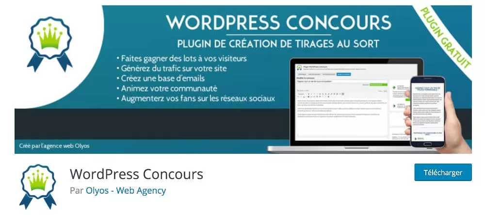Plugin WordPress Concours