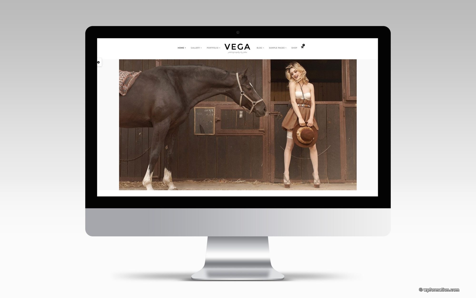 vega thème wordpress photographe