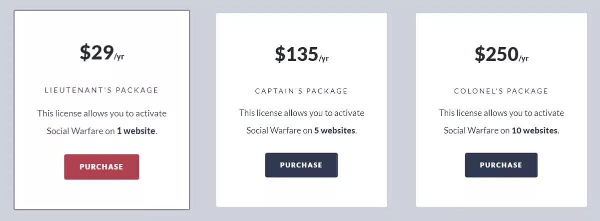 prix social warfare