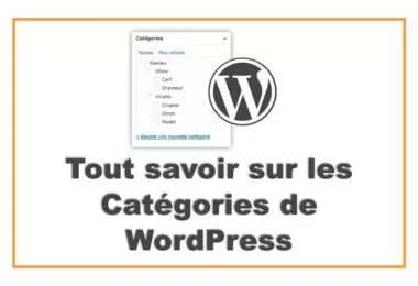 Catégories de WordPress