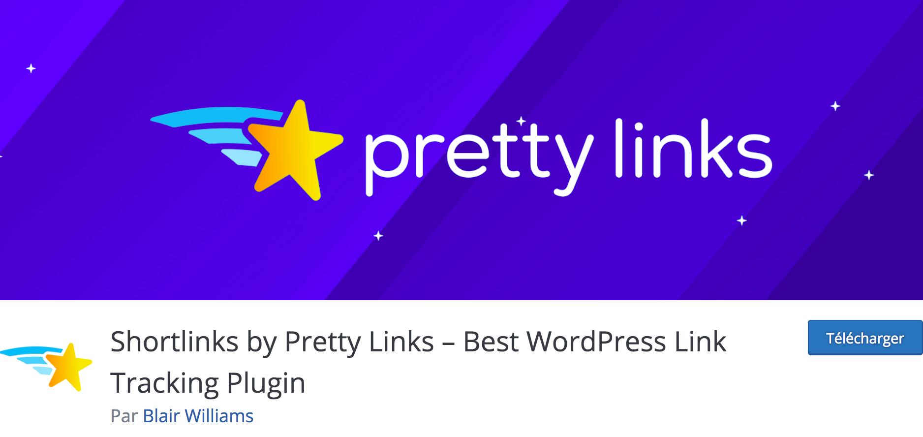 10 outils pour faciliter WordPress - Pretty Links
