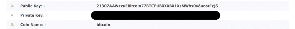 Bitcoin et WordPress Saisie des cles Bitcoin et WordPress - Saisie des cles