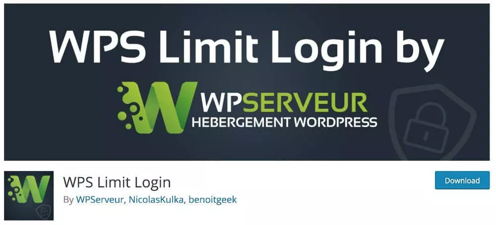 plugins WordPress Made in France : WPS Limit Login
