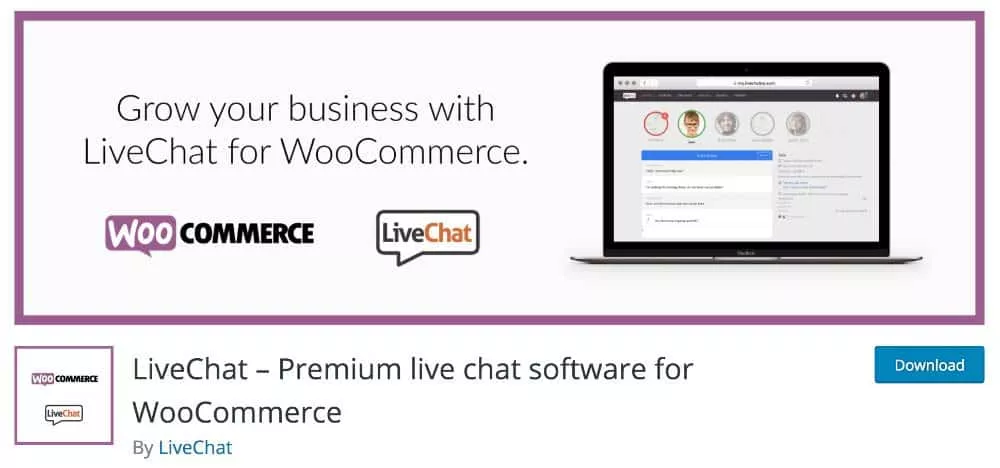 LiveChat WooCommerce