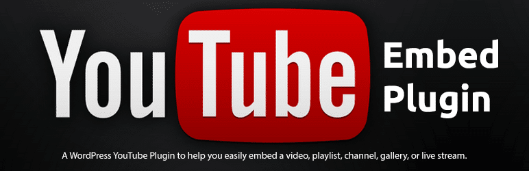 Meilleurs plugins wordpress youtube - Youtube Embed